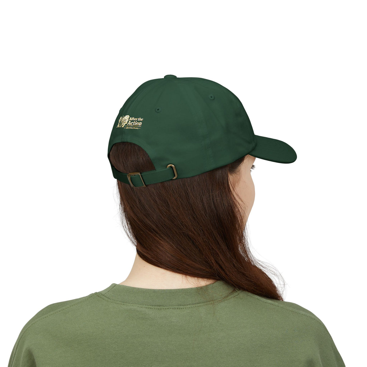 Cap — ‘Cast for a Cause’ Fishing Hat with American Flag Embroidery