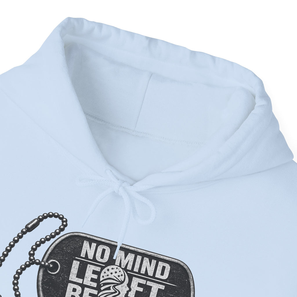 No Mind Left Behind Hoodie – After the Action Mental Health Support Sweatshirt