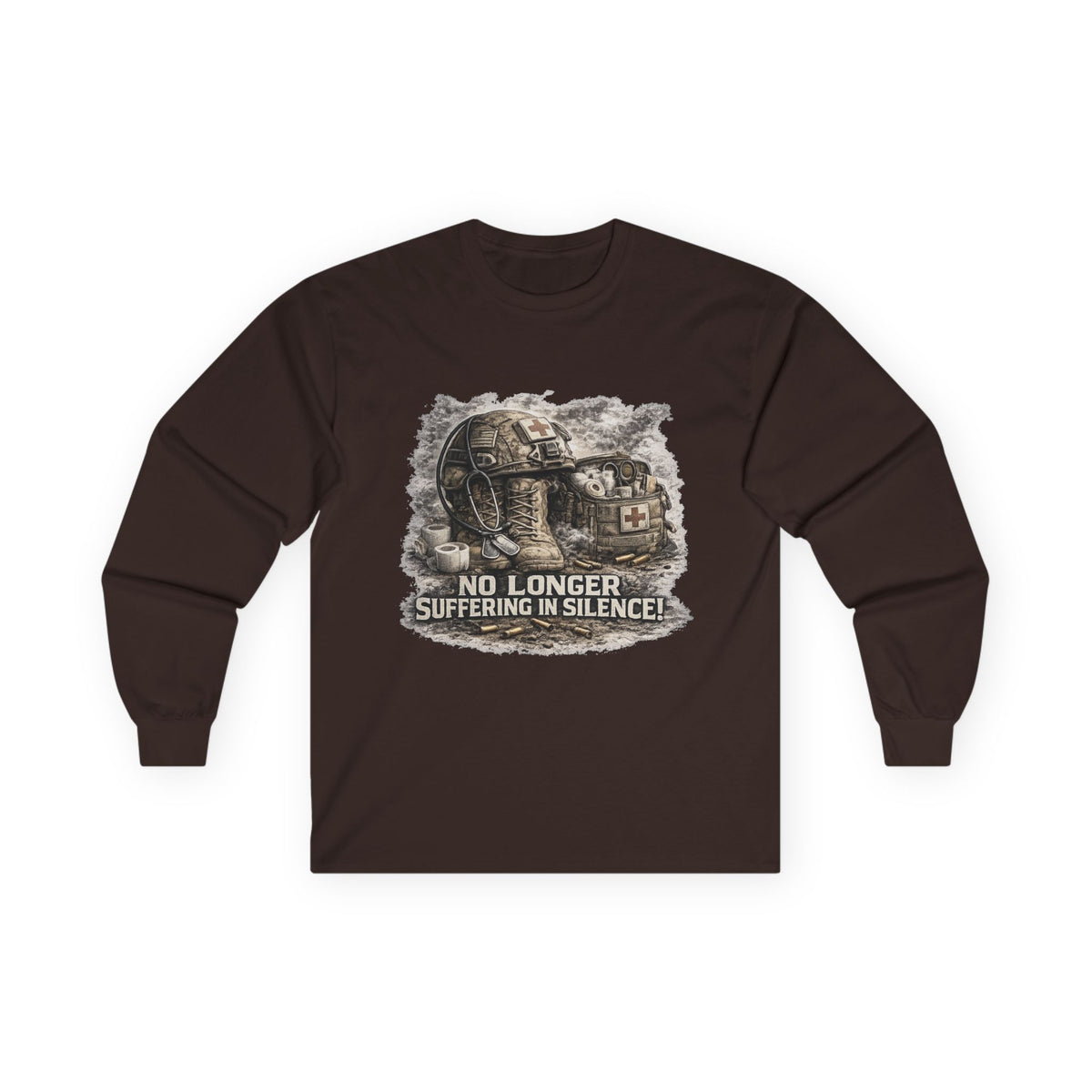 No Longer Suffering in Silence Long Sleeve Tee