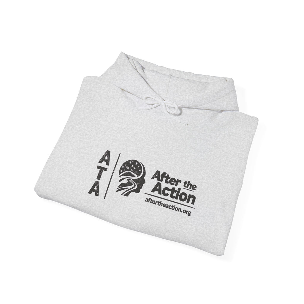 Cast for a Cause Fishing Hoodie — After the Action Charity Logo Sweatshirt