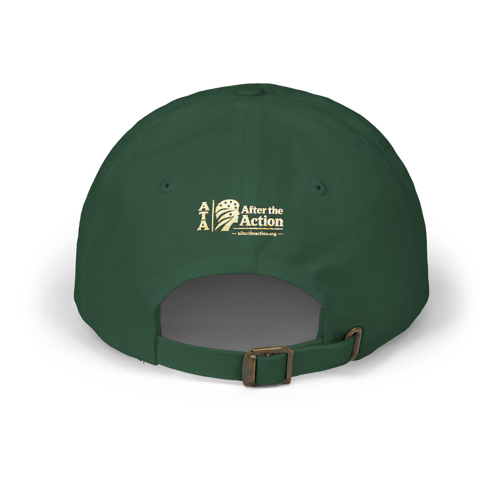 Cap — ‘Cast for a Cause’ Fishing Hat with American Flag Embroidery
