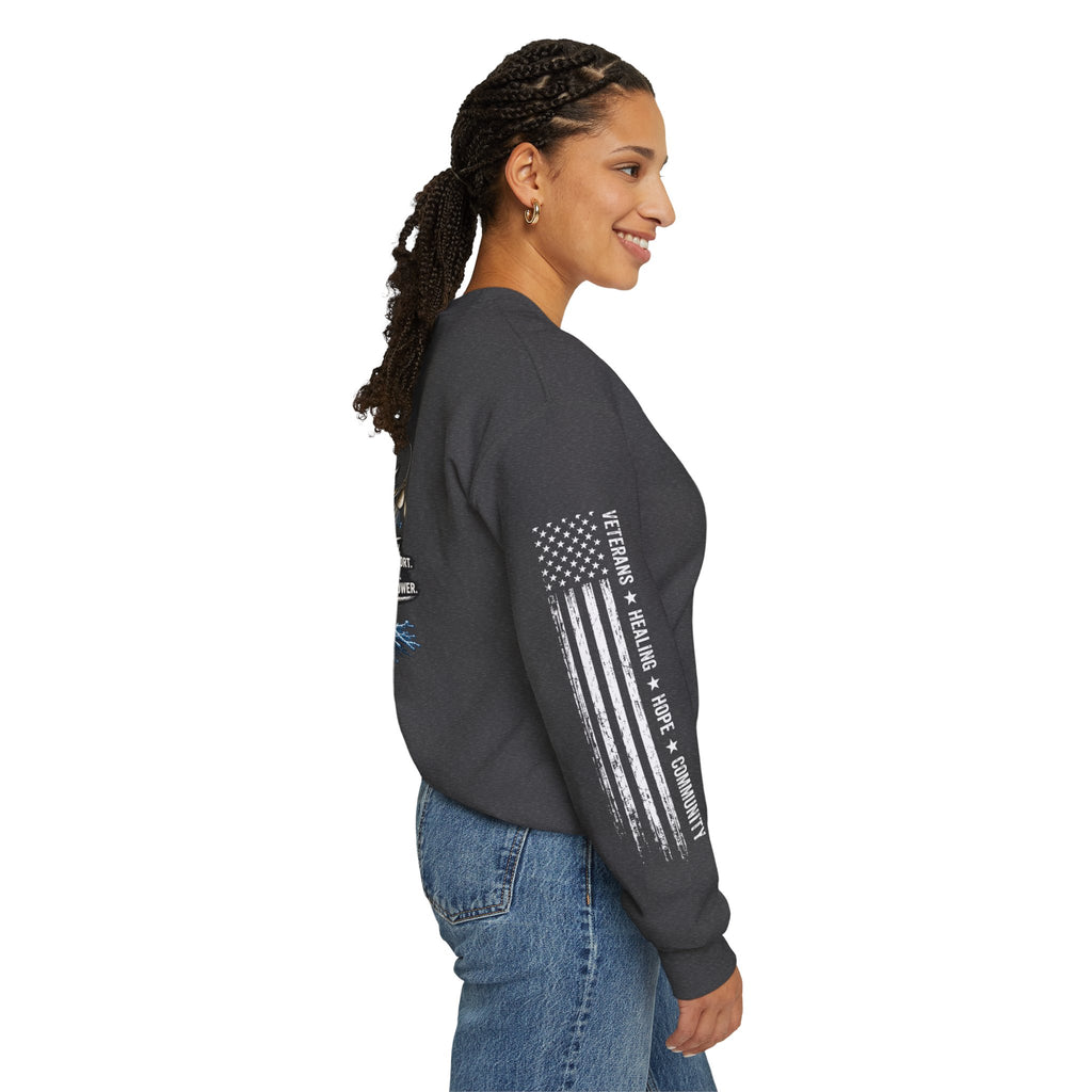 Cast for a Cause Fishing Crewneck Sweatshirt