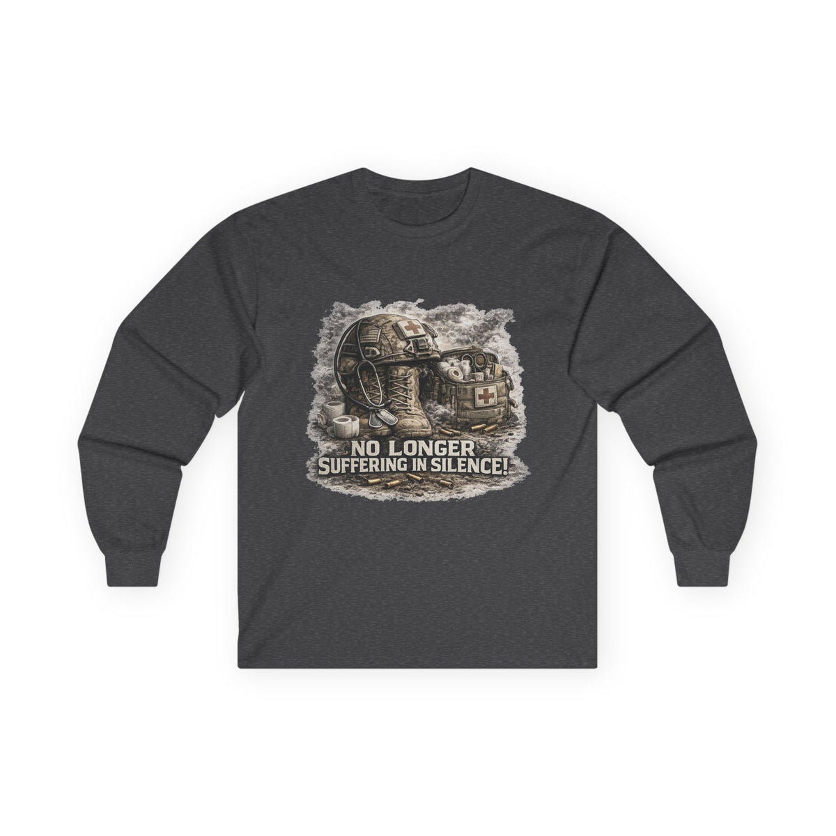 No Longer Suffering in Silence Long Sleeve Tee