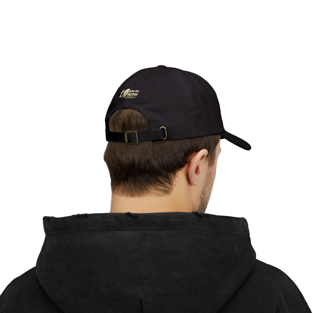 Cap — ‘Cast for a Cause’ Fishing Hat with American Flag Embroidery