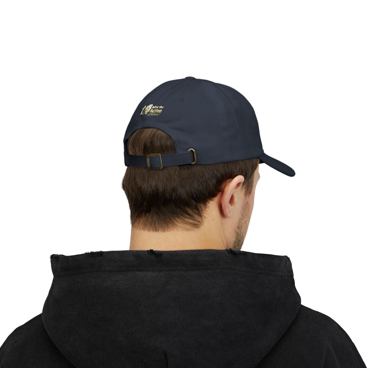 Cap — ‘Cast for a Cause’ Fishing Hat with American Flag Embroidery