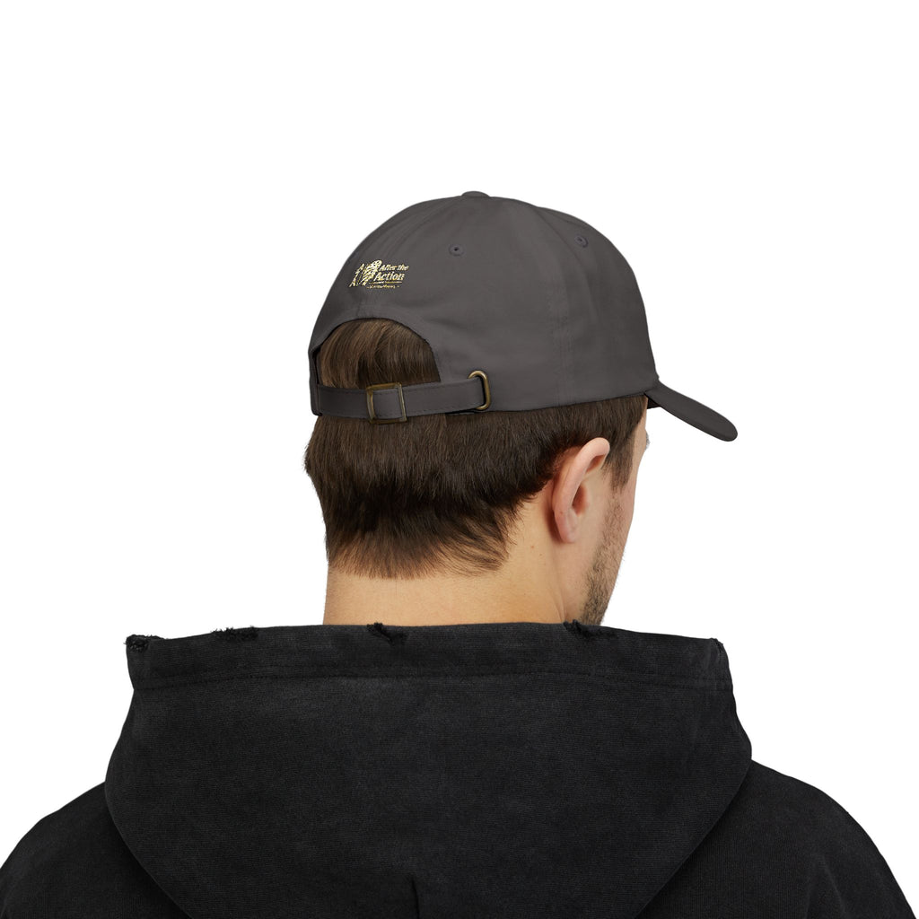 Cap — ‘Cast for a Cause’ Fishing Hat with American Flag Embroidery