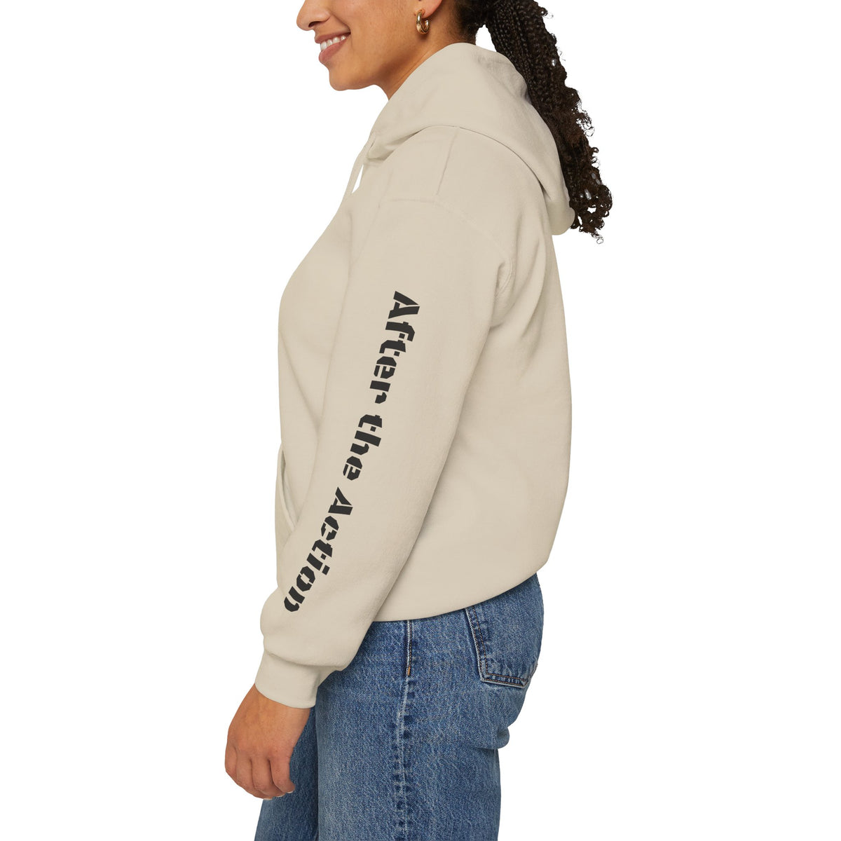 No Mind Left Behind Hoodie – After the Action Mental Health Support Sweatshirt