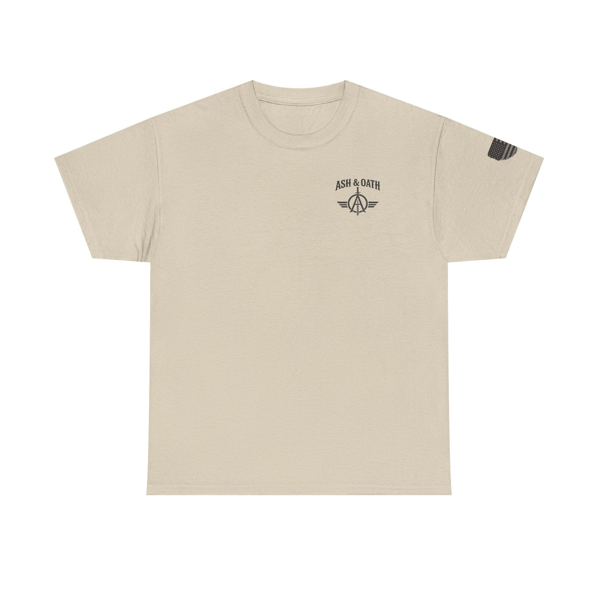 After The Action Logo T-Shirt — 'Download. Listen. Support.' Band Tee