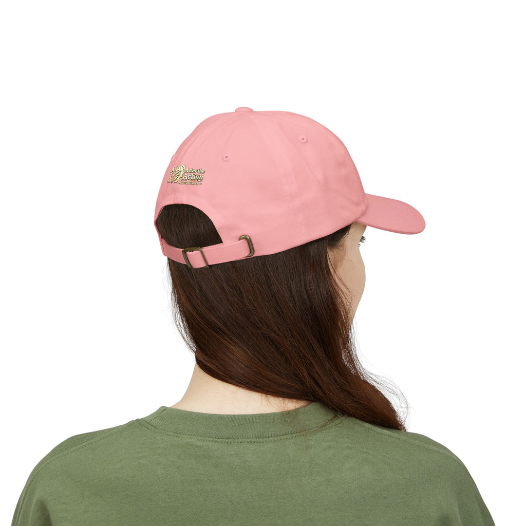 Cap — ‘Cast for a Cause’ Fishing Hat with American Flag Embroidery