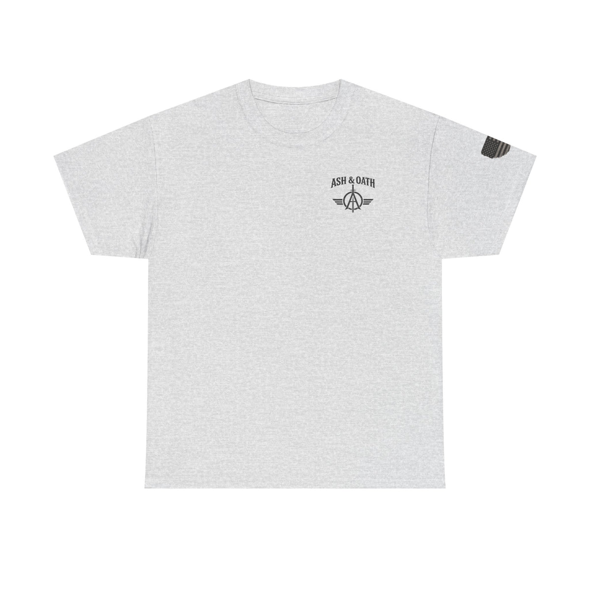 After The Action Logo T-Shirt — 'Download. Listen. Support.' Band Tee