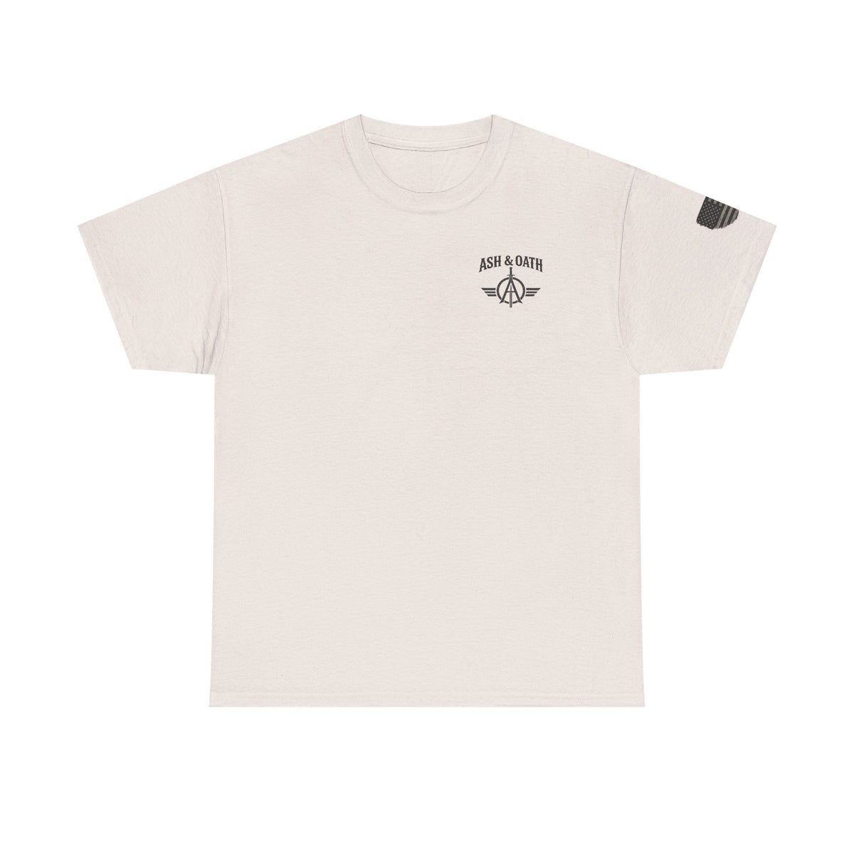 After The Action Logo T-Shirt — 'Download. Listen. Support.' Band Tee