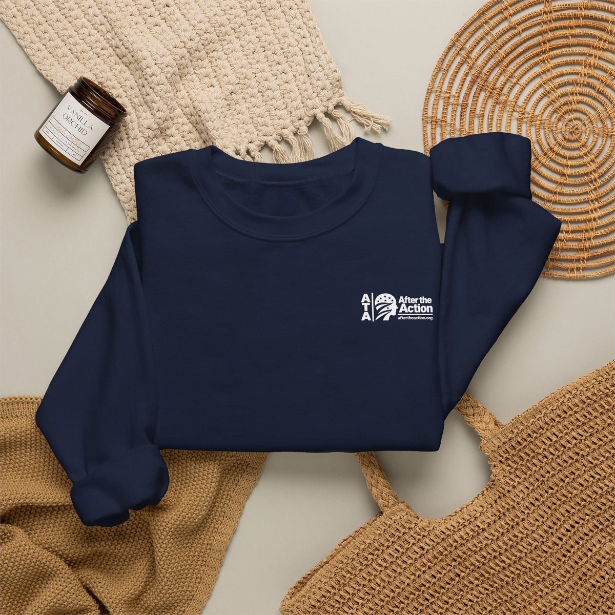 Cast for a Cause Fishing Crewneck Sweatshirt
