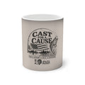 Cast For A Cause Color-Changing Mug — 11oz Fishing Charity Heat-Sensitive Coffee Cup