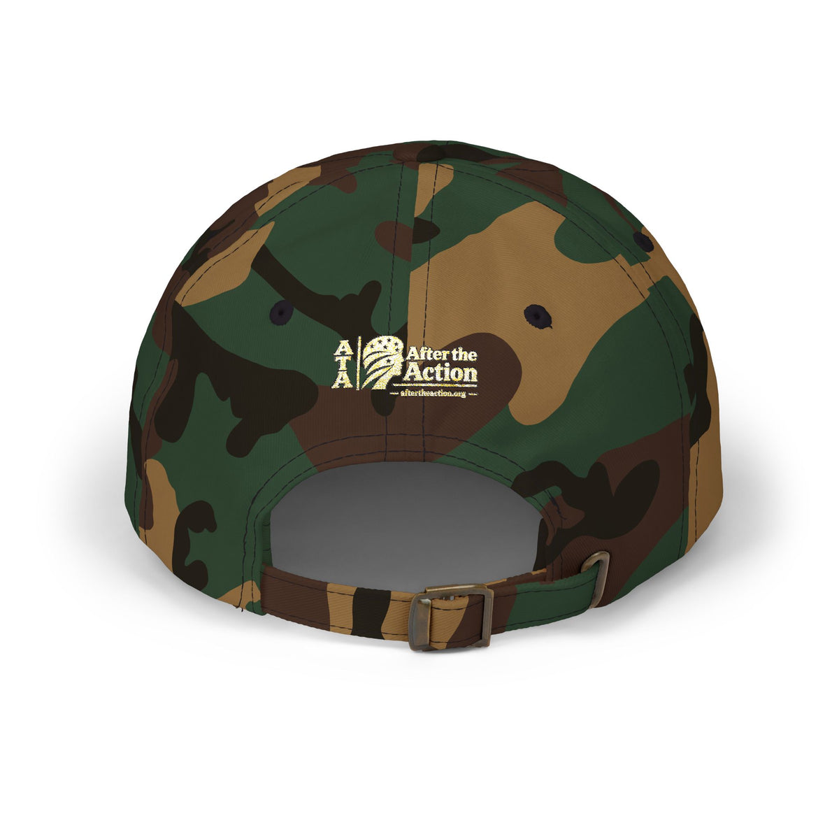 Cap — ‘Cast for a Cause’ Fishing Hat with American Flag Embroidery