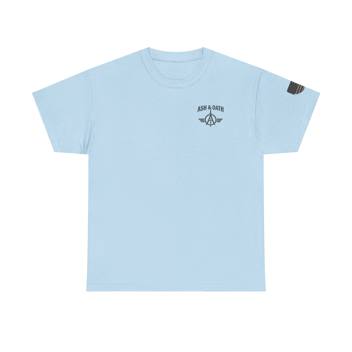 After The Action Logo T-Shirt — 'Download. Listen. Support.' Band Tee