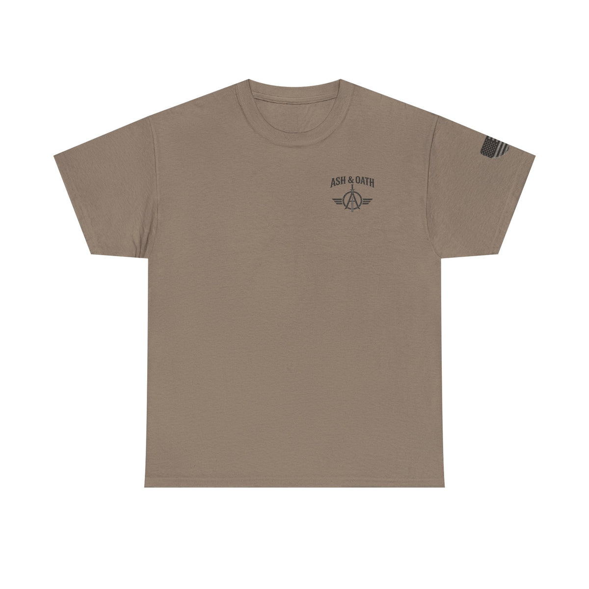After The Action Logo T-Shirt — 'Download. Listen. Support.' Band Tee