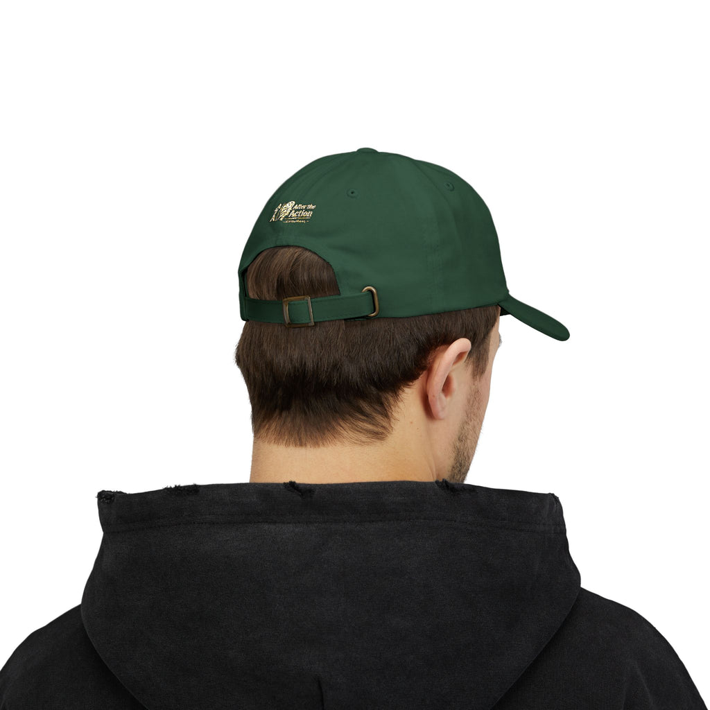 Cap — ‘Cast for a Cause’ Fishing Hat with American Flag Embroidery