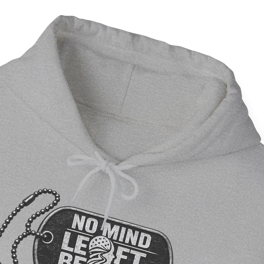 No Mind Left Behind Hoodie – After the Action Mental Health Support Sweatshirt
