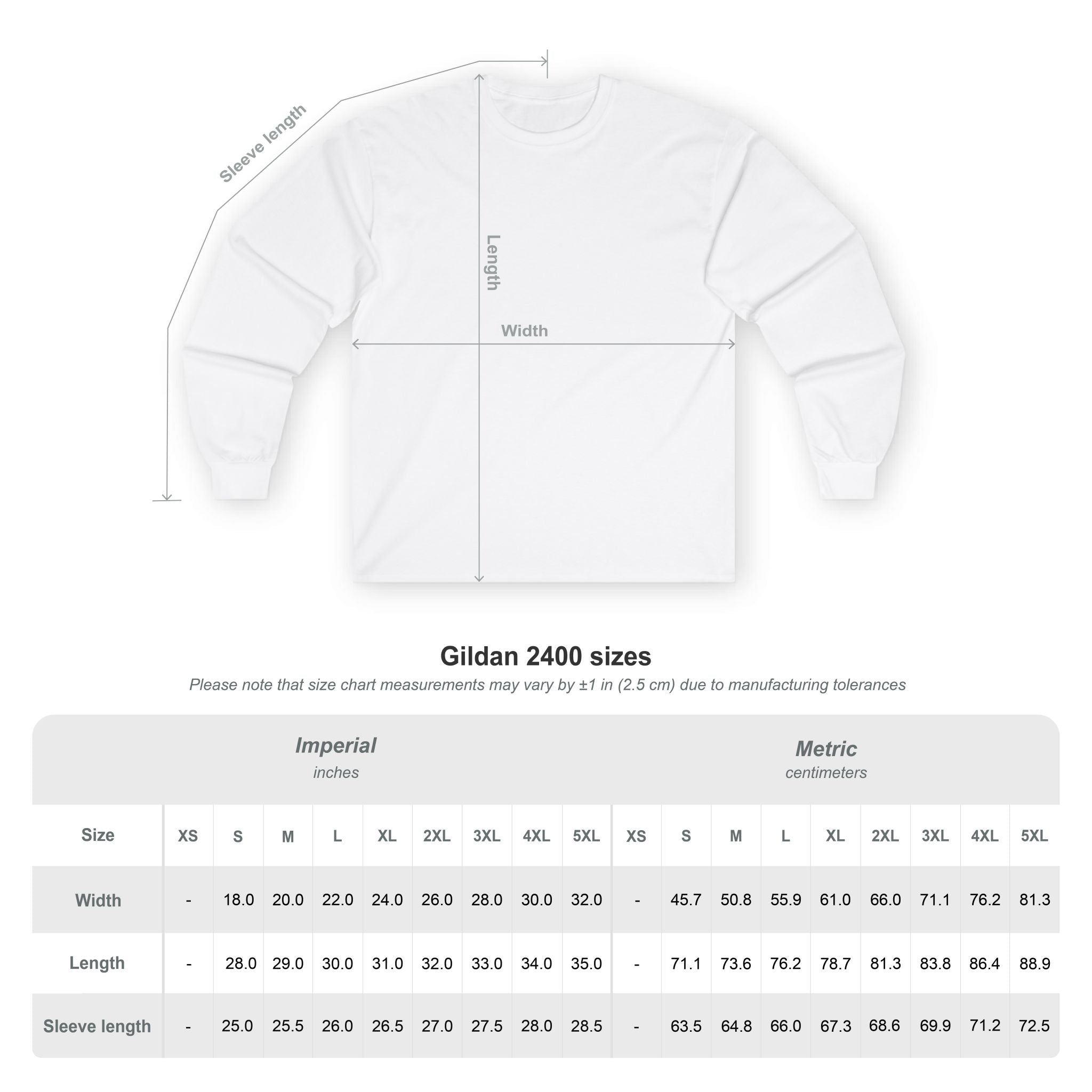 No Longer Suffering in Silence Long Sleeve Tee
