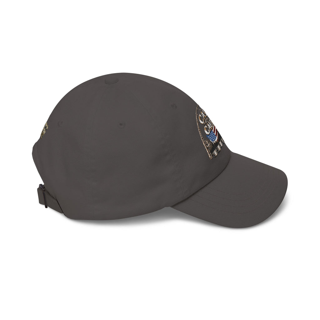 Cap — ‘Cast for a Cause’ Fishing Hat with American Flag Embroidery