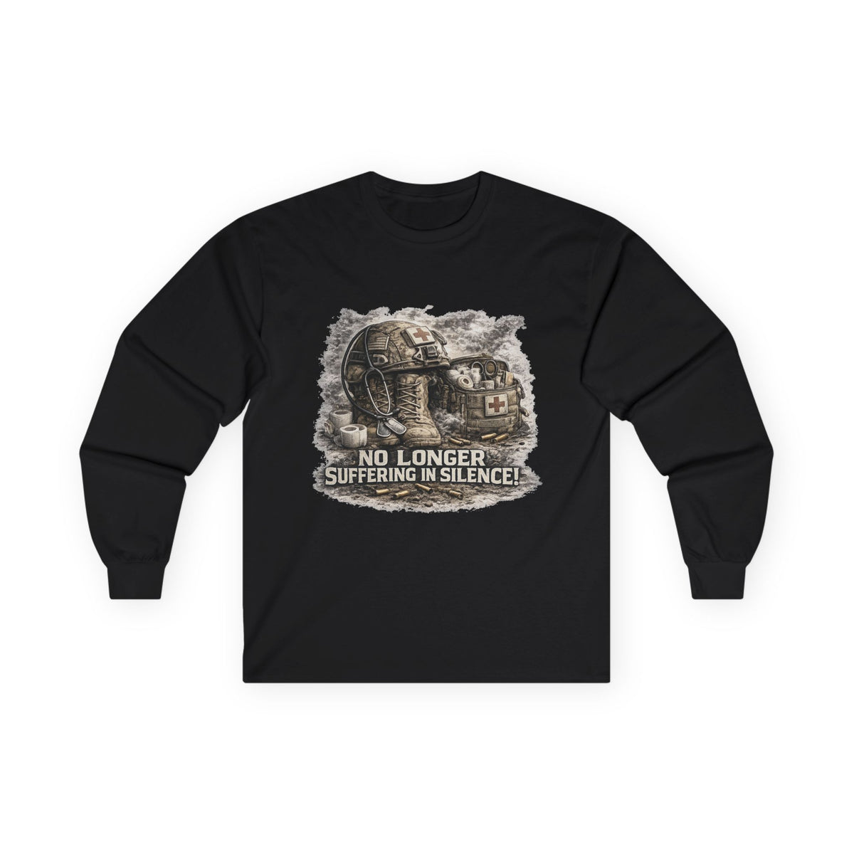 No Longer Suffering in Silence Long Sleeve Tee